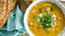 Curried Chicken & Corn Soup
