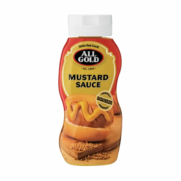 All Gold Mustard Sauce Squeeze Bottle 500ml